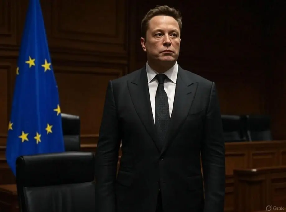 ES ruošia milijardinę baudą Elono Musko platformai „X“