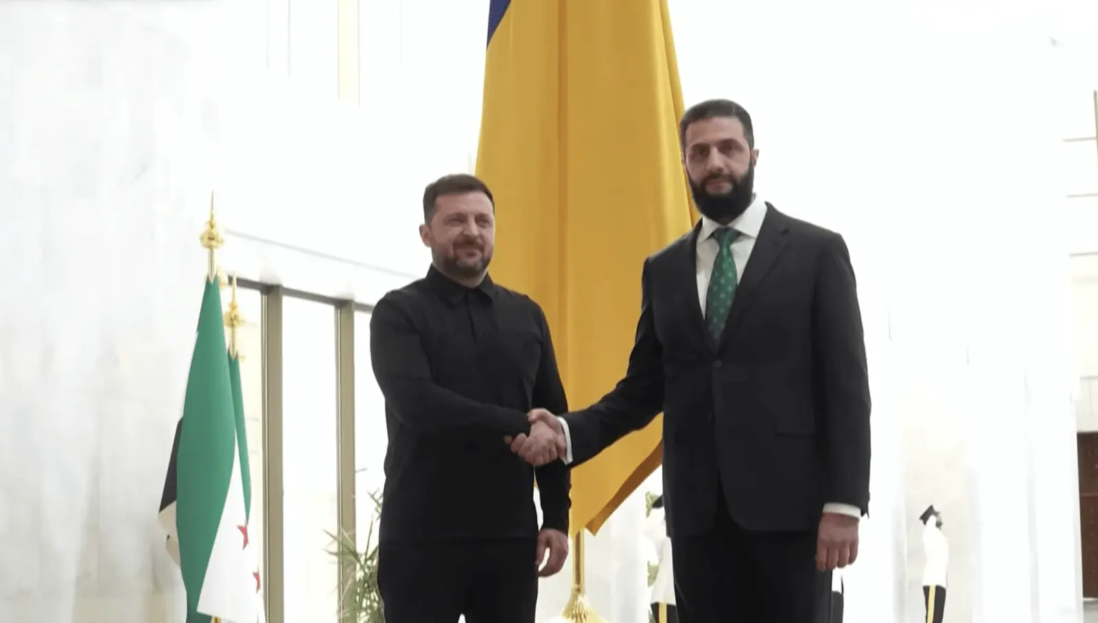Po V. Zelenskio vizito Damaske Ukraina ir Sirija susitarė dėl saugumo bendradarbiavimo