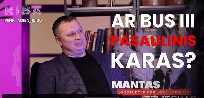 Mantas Zemeckas laidoje „Riba“: Lietuva – labai skylėta ir nesuvereni