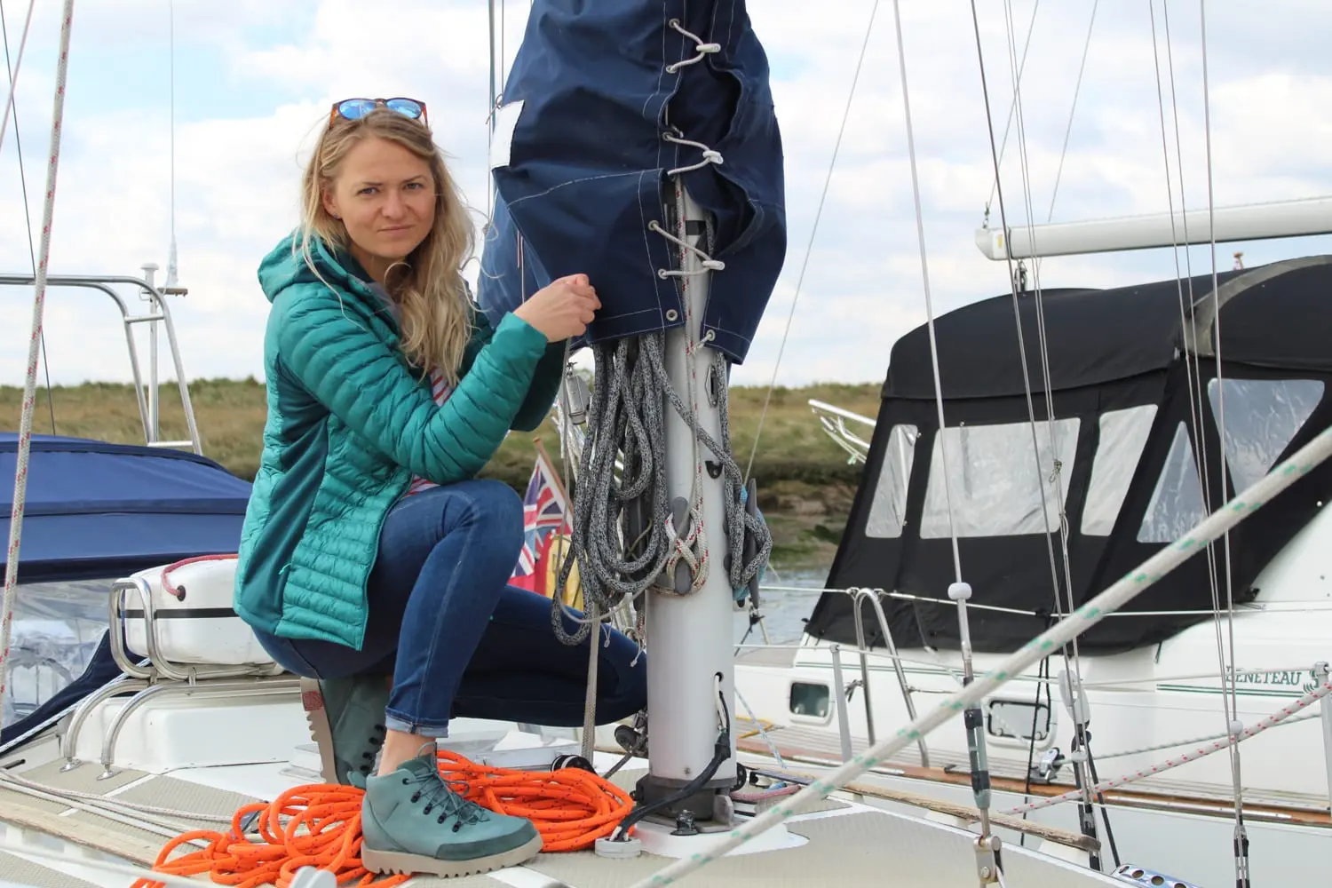 Jūrą ir vėją pamilusi lietuvė su Jungtine Karalyste atsisveikins ją apiplaukdama burlaiviu