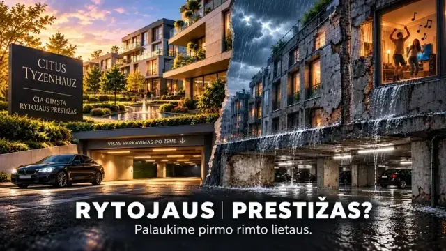 „CITUS Tyzenhauz“ ir „rytojaus prestižas“: ką pirkėjas turėtų žinoti prieš pasirašydamas sutartį