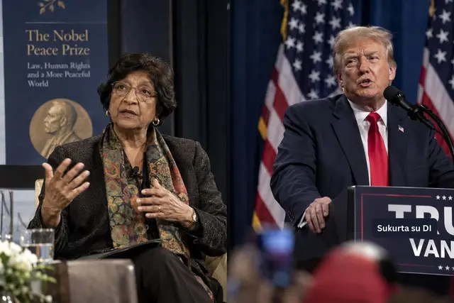 D. Trumpas supyko dėl Nobelio taikos premijos: laureatę pavadino nežinoma, sau reikalavo aštuonių