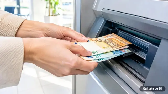 Grynųjų pinigų įnešimas į sąskaitą 2026: kur įnešti, limitai ir mokesčiai Swedbank, SEB, Luminor, Artea, Paysera