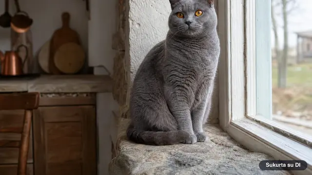 Kartūzų katė (Chartreux)