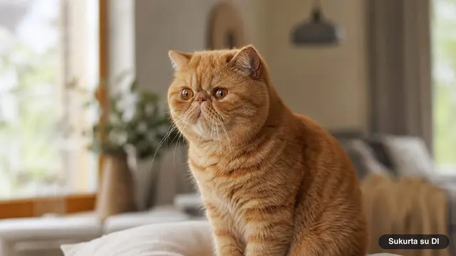 Egzotinė trumpaplaukė katė