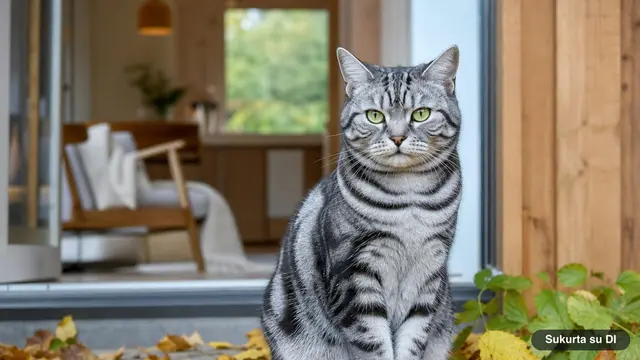 Europos trumpaplaukė katė (European Shorthair)