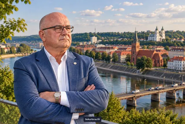 Kauno vadas V. Matijošaitis kartelės nemažina: „Neleisime žeminti Kauno“