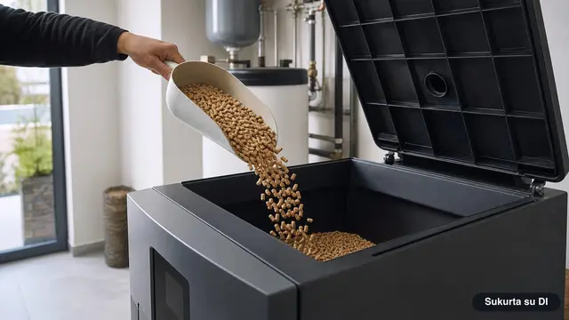 Medžio granulės