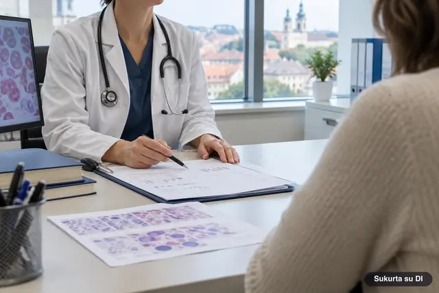 Lėtinė mieloidinė leukemija: pacientė pasiekė visišką remisiją po 10 mėnesių gydymo