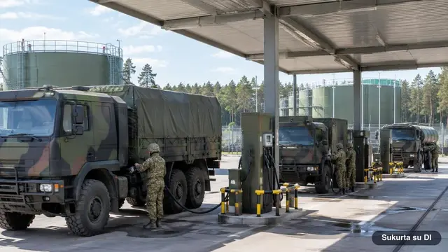 Lietuvoje dygsta naujos karinės degalinės: investuojama daugiau nei 33 mln. eurų