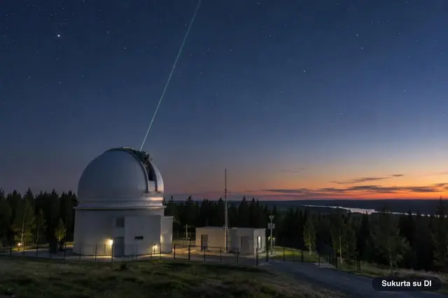 Lietuvos „Astrolight“ lazeris iš kosmoso perdavė duomenis į Graikiją 1 Gb/s sparta