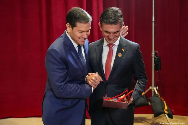 M. Rubio atvyko į Samarkandą: JAV siekia artimesnių ryšių su Centrine Azija