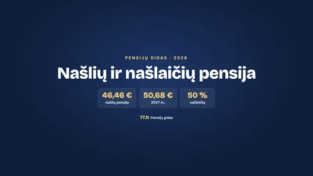 Našlių ir našlaičių pensija