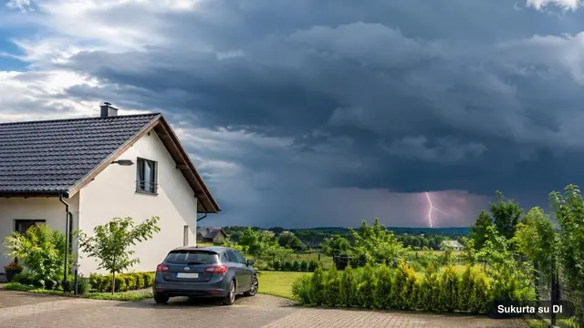 Perkūnija ir žaibai: kaip apsisaugoti lauke, automobilyje ir namuose