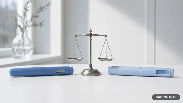 Ozempic ar Wegovy: kuo skiriasi, kuris skirtas svorio metimui ir kiek kainuoja