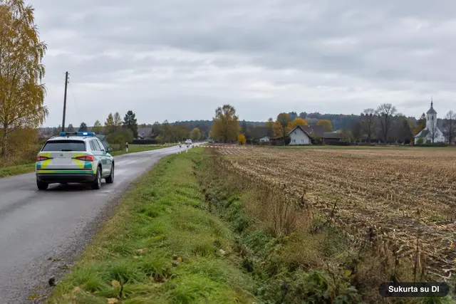 Pasvalio rajone nukritęs dronas apgadino automobilį: premjeras patvirtino sprogmenų krovinį