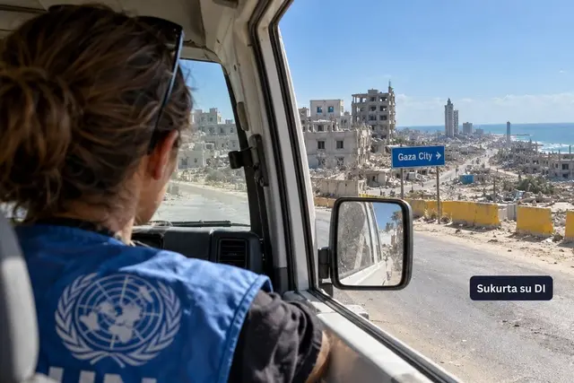 Po trejų metų Gaza padalyta, o Vakarų Krante plečiasi gyvenvietės: kaip pasikeitė Palestinos žemėlapis