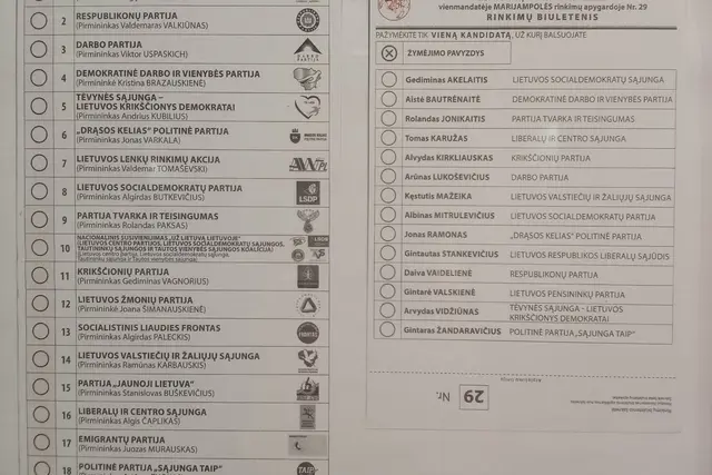 Lietuvos rinkimų biuleteniai