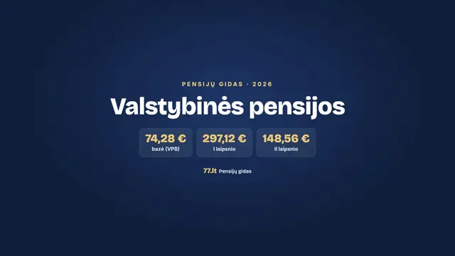 Valstybinės pensijos