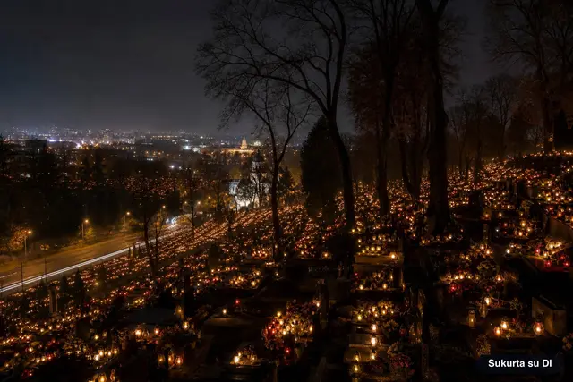 Kapinės ir eismas per Vėlines