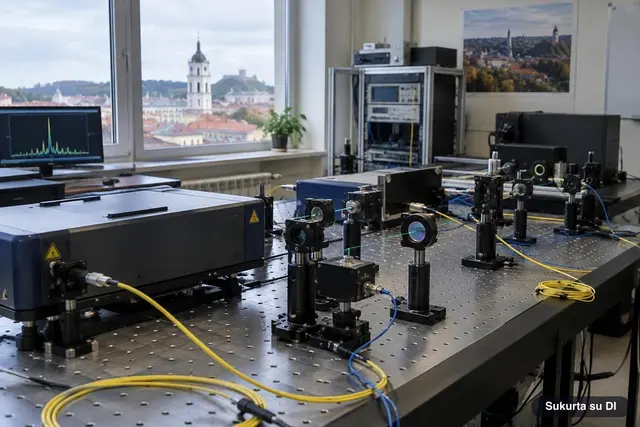 VU mokslininkai sukūrė 72 W femtosekundinį lazerį: kol kas tai tyrimų įrankis, ne ligų testas