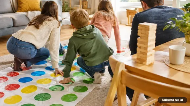 Twister ir Jenga