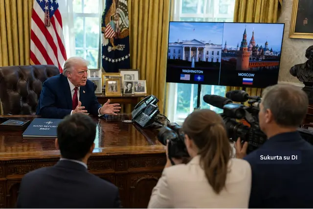D. Trumpas tikina, kad Rusija nepuls NATO: žodinis patikinimas nereiškia saugumo garantijos