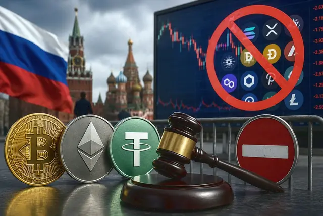 Rusija užveržia kriptovaliutų rinką: paprastiems investuotojams gali likti tik BTC, ETH ir USDT