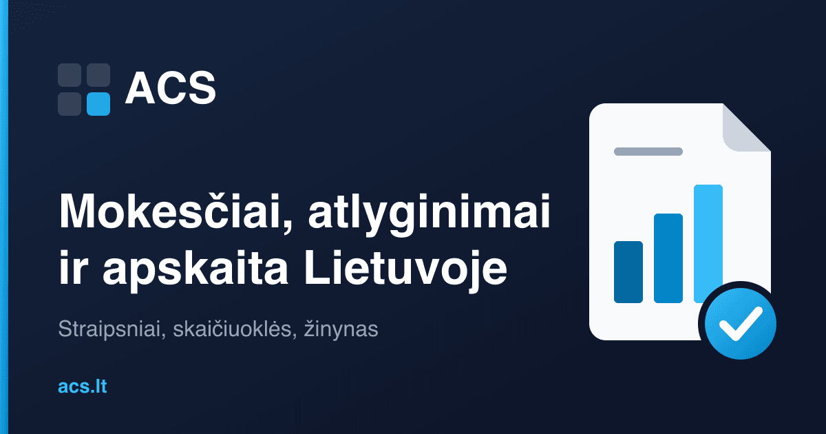 Individuali veikla 2026: pažyma ar verslo liudijimas?