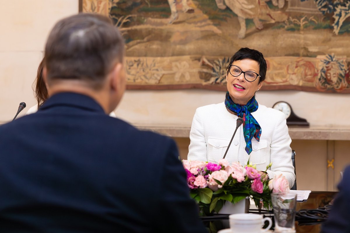 ES plėtros komisarė Marta Kos