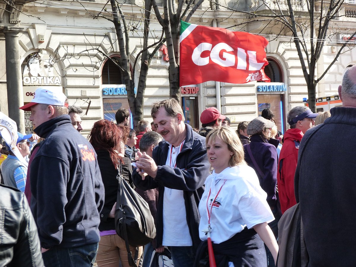 Europos profesinių sąjungų eitynės Budapešte