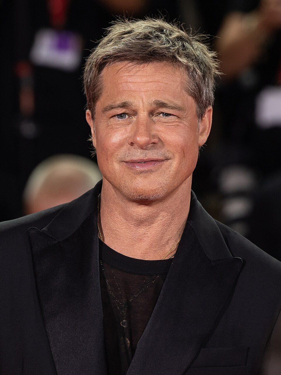 Brad Pitt Venecijos kino festivalyje 2024 m.