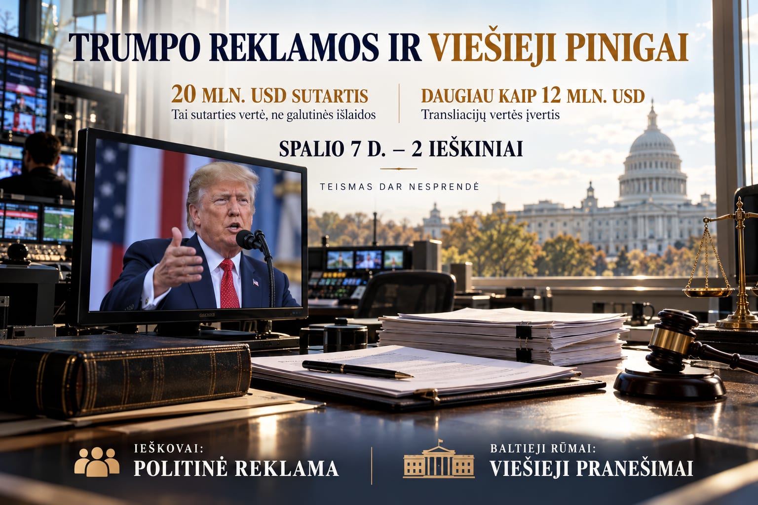 Donaldo Trumpo reklamos
