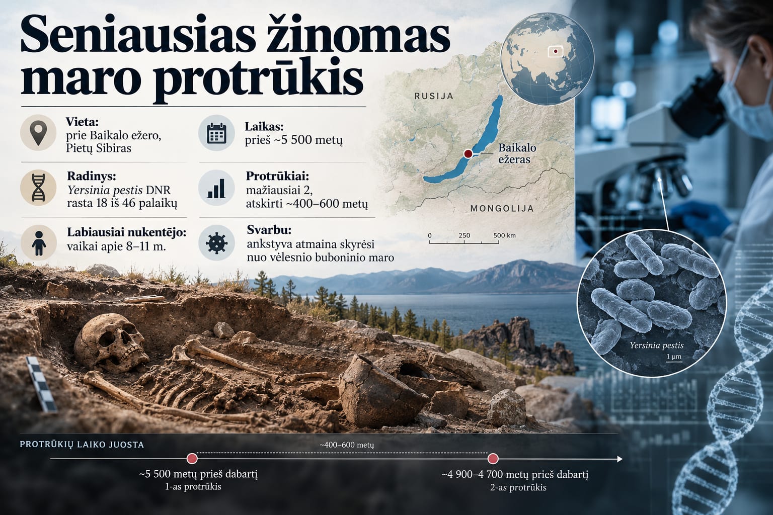 Seniausias žinomas maro protrūkis