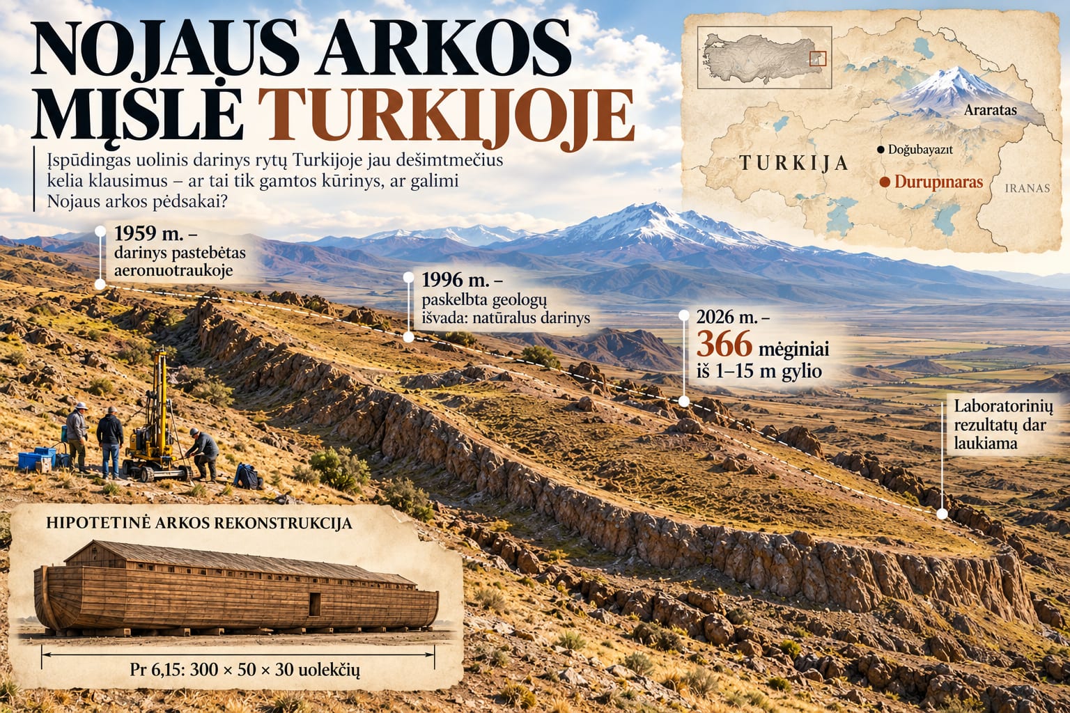 Nojaus arka Turkijoje