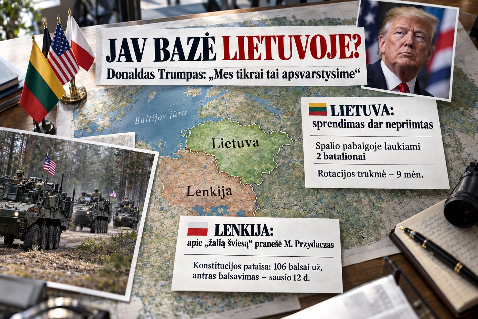 JAV karinė bazė Lietuvoje
