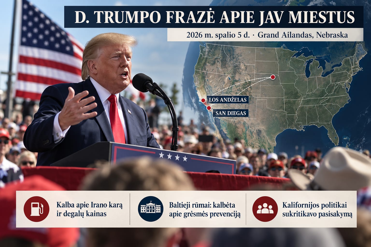 Branduolinį ginklą turintis Iranas keltų grėsmę Amerikos miestams