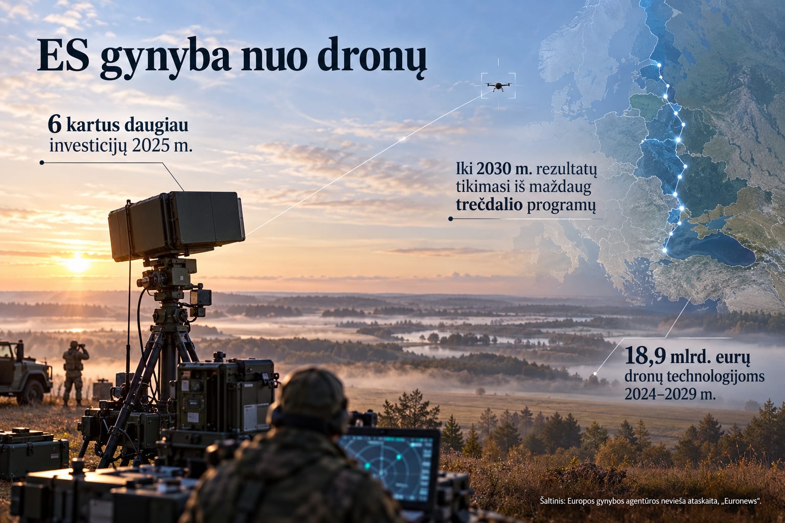 Europos gynyba nuo dronų