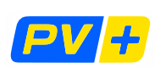 PV+ logotipas