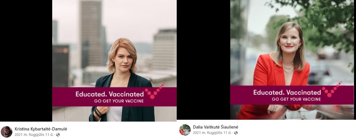 Kybartaitė-Damulė ir Vaitkutė Šiaulienė