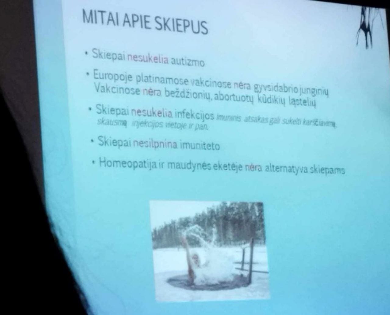 Mitai apie skiepus