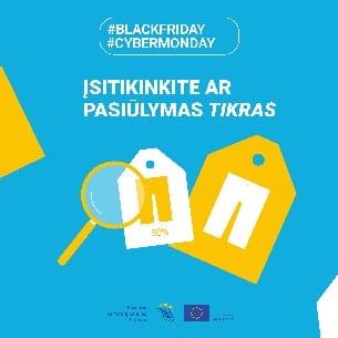 Įsitikinkite ar pasiūlymas tikras