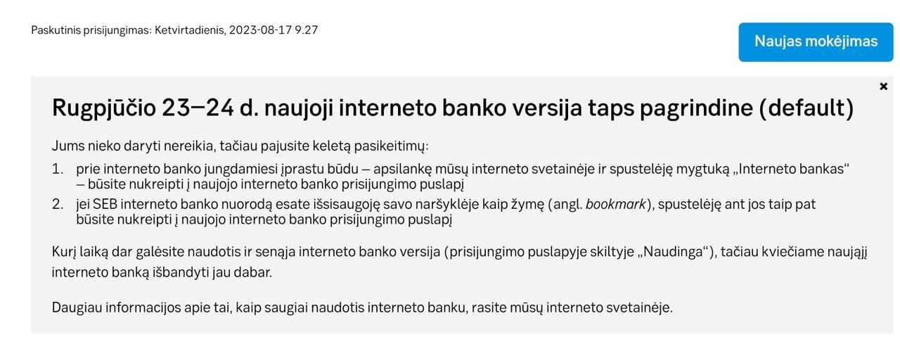 Pranešimas
