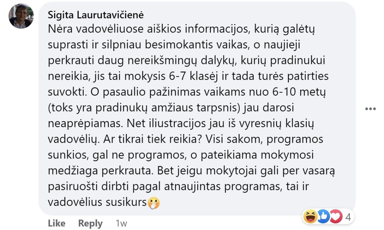 komentaras