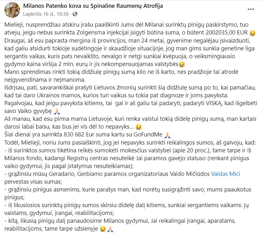 Milanos paskyra