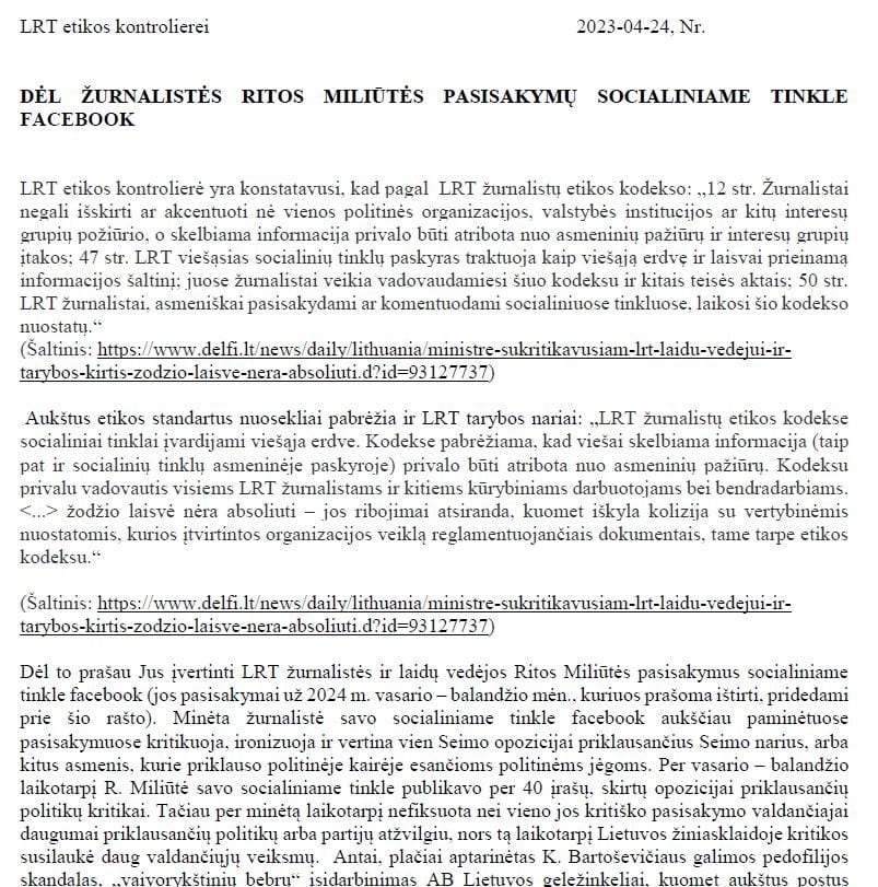 feisbuko įrašas