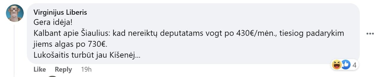 komentaras