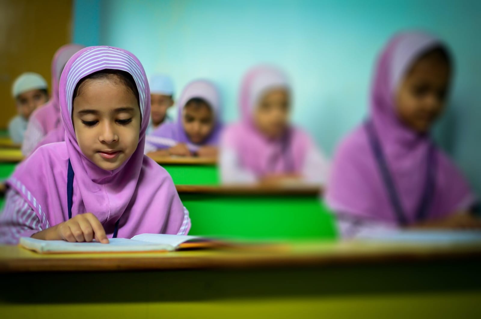 Hijabi mergaitės