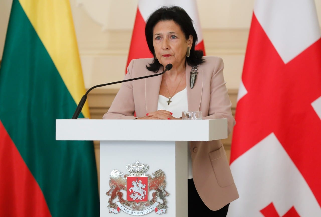 Sakartvelo prezidentė