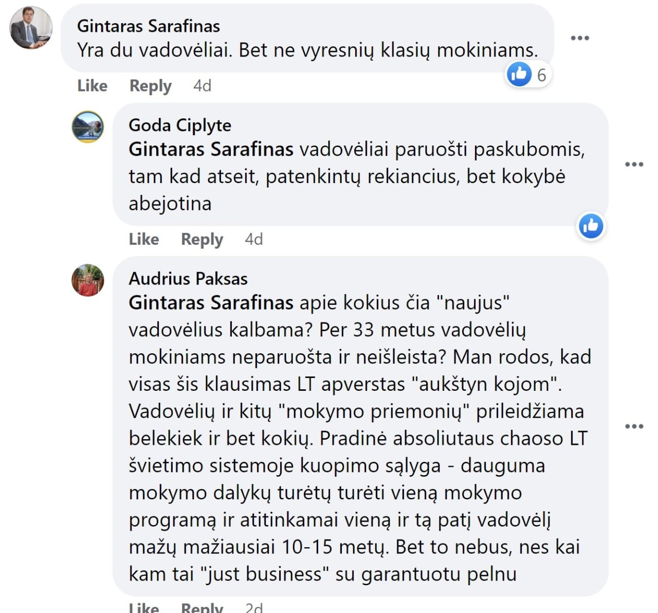 komentaras